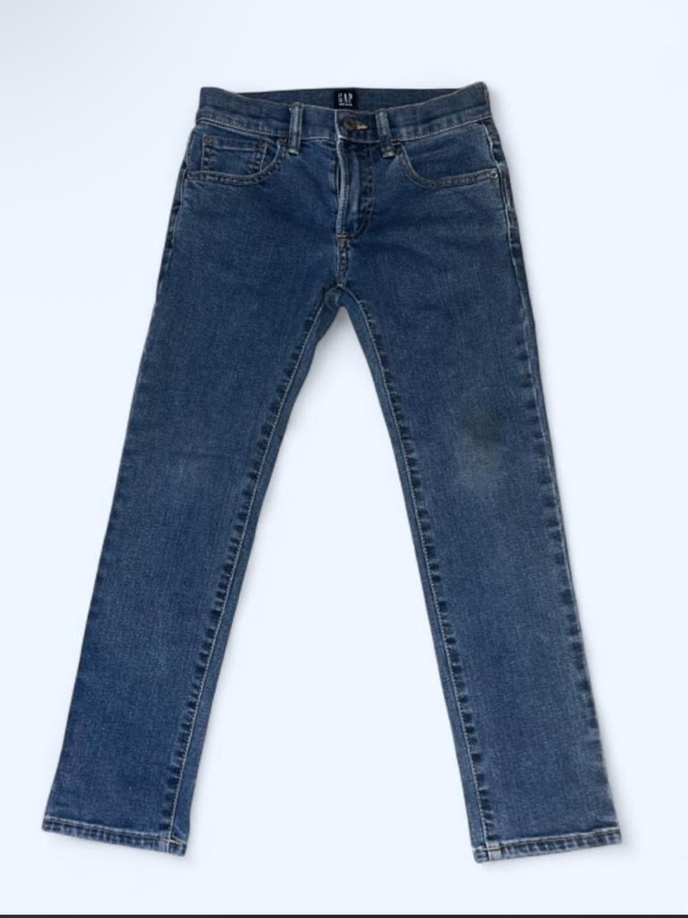 GAP kids Slim Straight Jeans - Dark Wash Blue